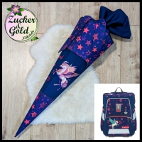 70cm Stoff-Zuckertüte passend zum Step by Step Pegasus Night Nuala